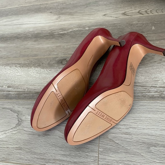 Nine West leather high heels, size 9 - Picture 2 of 6